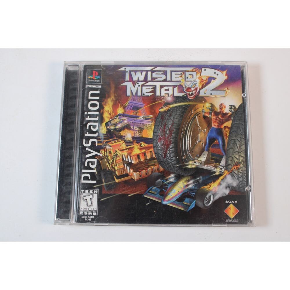 Twisted Metal 2 - Black Label - Sony PlayStation 1 - PS1 - Complete In Box